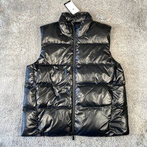 Air Jordan Flight Down Puffer Vest Size Large Men Black FV7273-010
